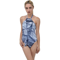 Bowling Green Prout Chapel Go With The Flow One Piece Swimsuit by Riverwoman