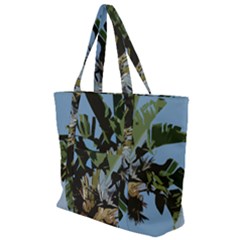 Palm Tree Zip Up Canvas Bag by snowwhitegirl