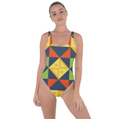 Background Geometric Color Plaid Bring Sexy Back Swimsuit by Mariart