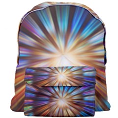 Background Spiral Abstract Giant Full Print Backpack by HermanTelo