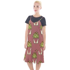 Cactus Pattern Background Texture Camis Fishtail Dress by HermanTelo