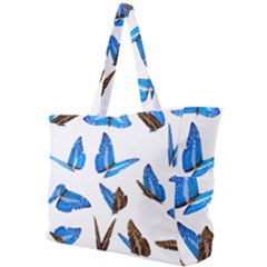 Butterfly Unique Background Simple Shoulder Bag by HermanTelo