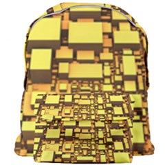 Cubes Grid Geometric 3d Square Giant Full Print Backpack by HermanTelo