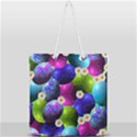 Eggs Happy Easter Full Print Rope Handle Tote (Large) View1