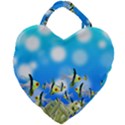 Fish Underwater Sea World Giant Heart Shaped Tote View2