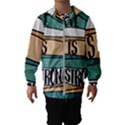 Love Sign Romantic Kids  Hooded Windbreaker View1