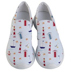 Nautical Sea Women s Lightweight Slip Ons by HermanTelo