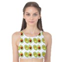 Pattern Avocado Green Fruit Tank Bikini Top View1