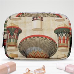 Egyptian Architecture Column Make Up Pouch (small) by Sapixe