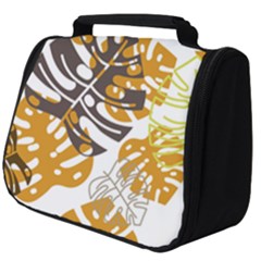 Pattern Leaves Full Print Travel Pouch (big) by HermanTelo