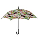 Corgis Hula Pattern Hook Handle Umbrellas (Medium) View3