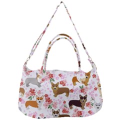 Corgis Corgi Pattern Removal Strap Handbag by Sapixe