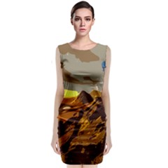 Scotland Monti Mountains Mountain Classic Sleeveless Midi Dress by Sapixe