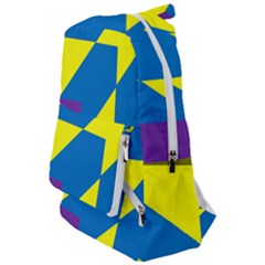 Colorful Red Yellow Blue Purple Travelers  Backpack by Sapixe