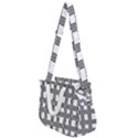 Seamless Stripe Pattern Lines Rope Handles Shoulder Strap Bag View1