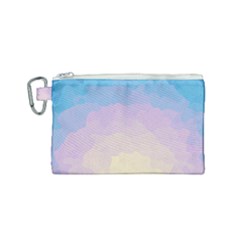 Sunrise Sunset Colours Background Canvas Cosmetic Bag (small) by HermanTelo