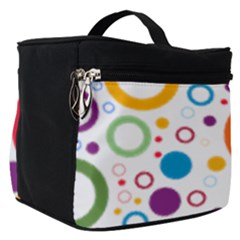 Wallpaper Circle Make Up Travel Bag (small) by HermanTelo