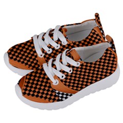 Heart Chess Board Checkerboard Kids  Lightweight Sports Shoes by Bajindul