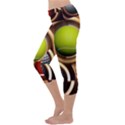 Sport Ball Tennis Golf Football Capri Yoga Leggings View2