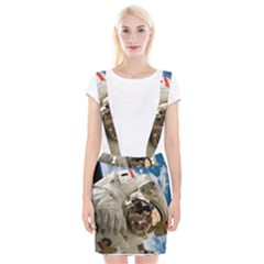 Astronaut Space Shuttle Discovery Braces Suspender Skirt by Pakrebo