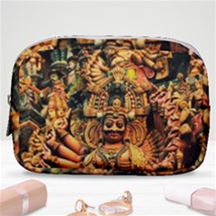 Sculpture Art Temple Tower Make Up Pouch (small) by Pakrebo