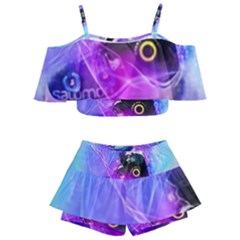 Ski Boot Ski Boots Skiing Activity Kids  Off Shoulder Skirt Bikini by Pakrebo