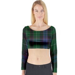 Abercrombie Tartan Long Sleeve Crop Top by impacteesstreetwearfour