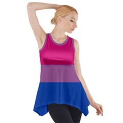 Bisexual Pride Flag Bi Lgbtq Flag Side Drop Tank Tunic by lgbtnation