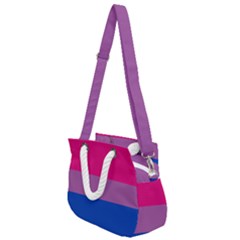 Bisexual Pride Flag Bi Lgbtq Flag Rope Handles Shoulder Strap Bag by lgbtnation