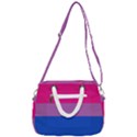 Bisexual Pride Flag Bi LGBTQ Flag Rope Handles Shoulder Strap Bag View3