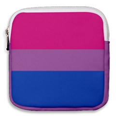 Bisexual Pride Flag Bi Lgbtq Flag Mini Square Pouch by lgbtnation