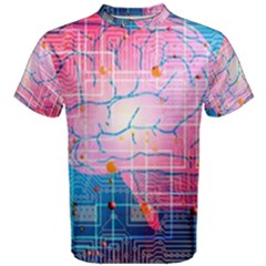 Evolution Artificial Intelligence Men s Cotton Tee by Pakrebo