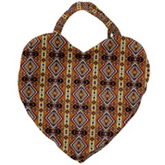 Nr-3 Colorful Giant Heart Shaped Tote by ArtworkByPatrick