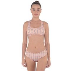 Peachy Keen Criss Cross Bikini Set by WensdaiAmbrose