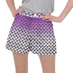 Forest Girl Gradient Purple Ripstop Shorts by snowwhitegirl