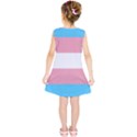 Transgender Pride Flag Kids  Tunic Dress View2