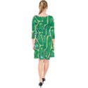 Golf Course Par Golf Course Green Copy Quarter Sleeve Front Wrap Dress View2