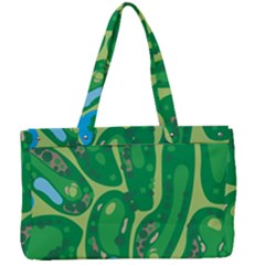 Golf Course Par Golf Course Green Copy Canvas Work Bag by Nexatart