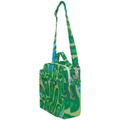 Golf Course Par Golf Course Green Copy Crossbody Day Bag by Nexatart