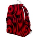 Background Red Color Swirl Top Flap Backpack View1