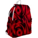 Background Red Color Swirl Top Flap Backpack View2