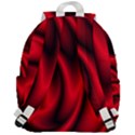 Background Red Color Swirl Top Flap Backpack View3