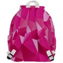 Pattern Halftone Geometric Top Flap Backpack View3