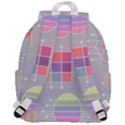 Pastels Shapes Geometric Top Flap Backpack View3