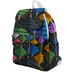 Background Colors Non Seamless Top Flap Backpack by Nexatart