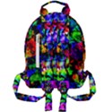 Multicolored Abstract Print Mini Full Print Backpack View2