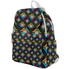 Seamless Pattern Background Abstract Top Flap Backpack by Pakrebo