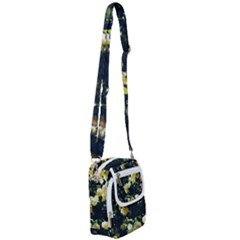 Yellow Snowballs Ii Shoulder Strap Belt Bag by okhismakingart