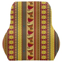 Traditional Africa Border Wallpaper Pattern Colored 4 Car Seat Back Cushion  by EDDArt