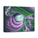 Purple Green Fractal Texture Canvas 10  x 8  (Stretched) View1